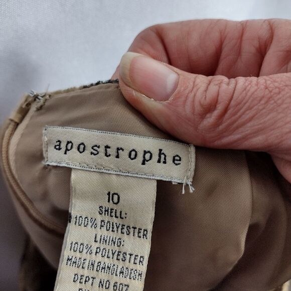 Apostrophe faux fur skirt - Picture 6 of 8